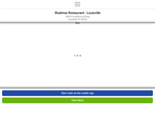 Tablet Screenshot of louisvilleshalimar.com
